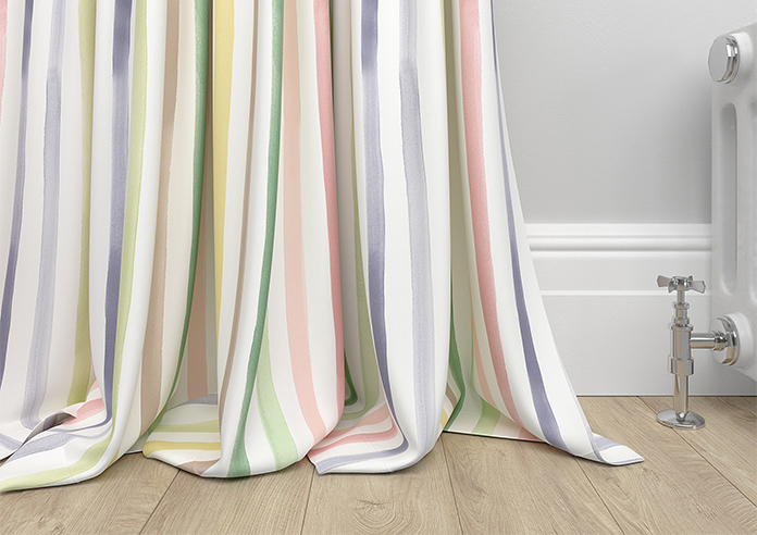 Bluebellgray Watercolour Stripe, Tetbury - Made to Measure Curtains - Image 6